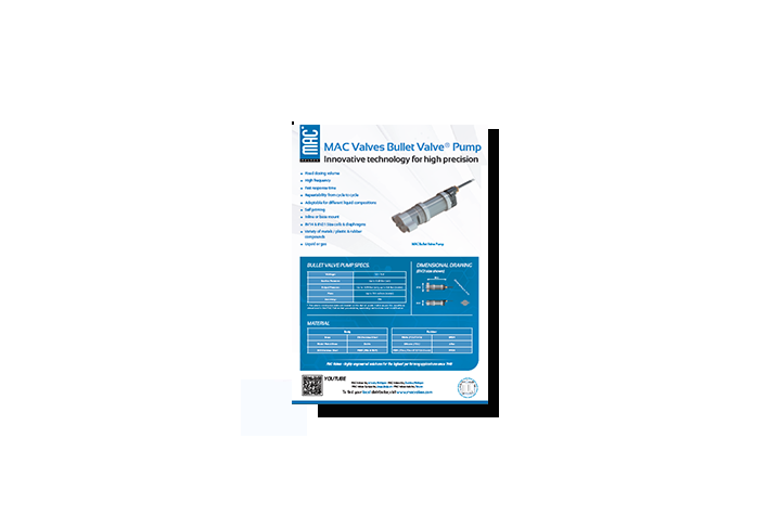 Featured Product: MAC Liquid Bullet Valve® Pump